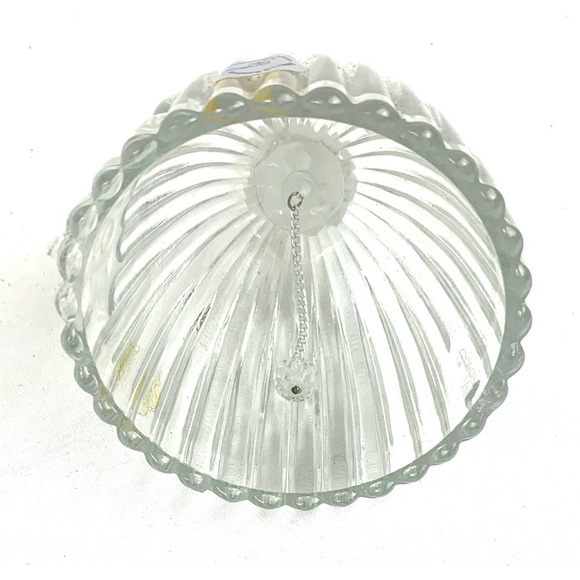 VTG Goebel Clear German Crystal Glass Bell 1978 Praying Choir Child Christmas - Picture 4 of 11